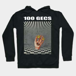 Illuminati Hand Of 100 Gecs Hoodie